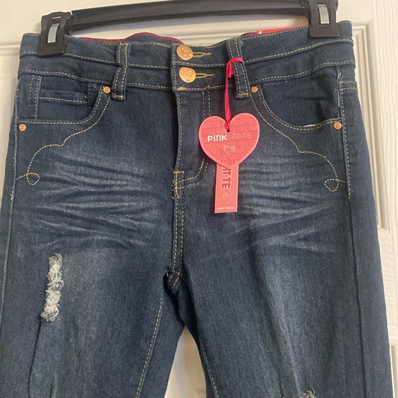 Pink latte, super soft and comfy denim jeans. 12 - Picture 2 of 13